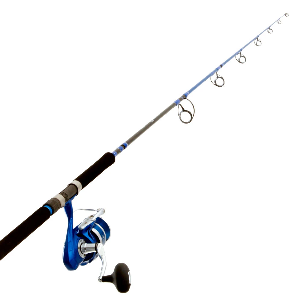 Okuma Azores Blue 9000 Stickbait Combo With Tube 7ft 9in PE4-6 3pc 1 Okuma Azores Blue 9000 Stickbait Combo With Tube 7ft 9in PE4-6 3pc