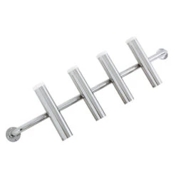 White Label Stainless Steel Rod Holder - Holds 4 Rods