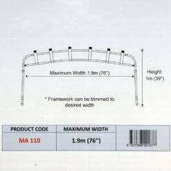 Oceansouth Aluminium Clamp-On Rocket Launcher -Recreational Fishing 126232 2