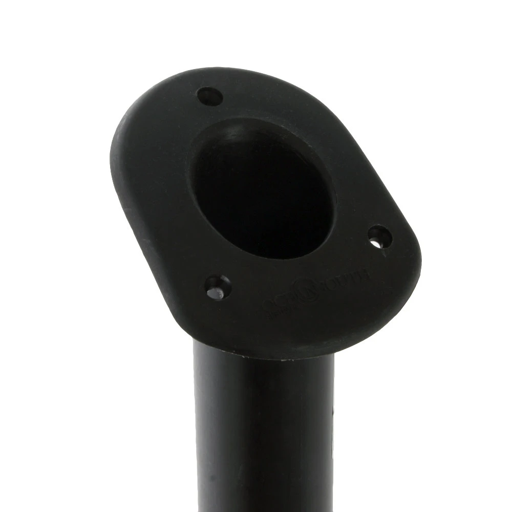 Oceansouth 30-Degree Angled Oval Rod Holder Black 2 Oceansouth 30-Degree Angled Oval Rod Holder Black - Image 2
