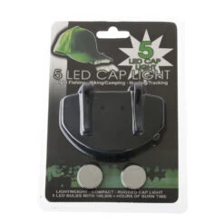 White Label 5 LED Cap Light