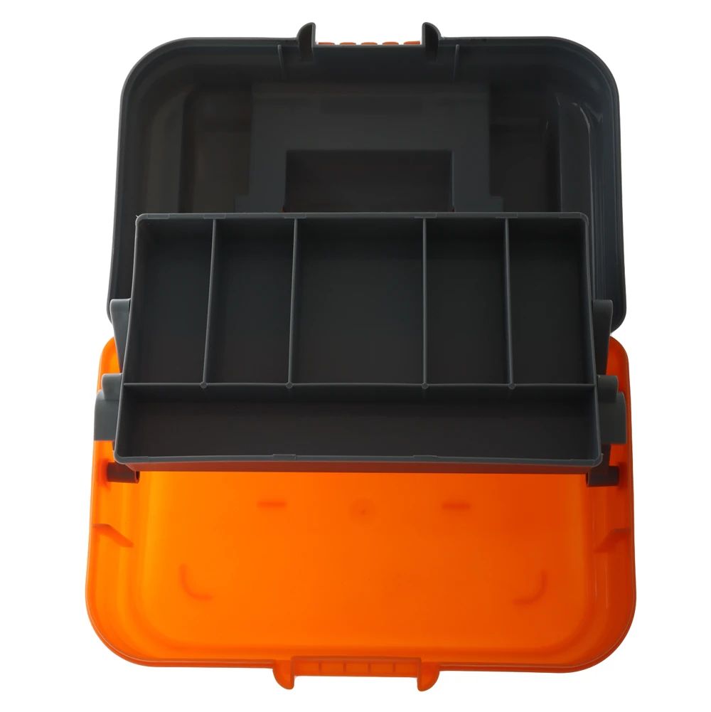 Sea Harvester 1-Tray Tackle Box Grey/Orange 2 Sea Harvester 1-Tray Tackle Box Grey/Orange - Image 2