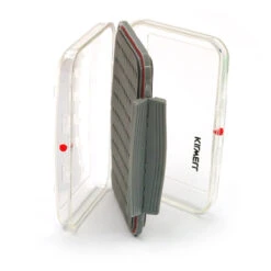 Kilwell ABS DS Plastic Fly Box With Tri Foam Liner Small