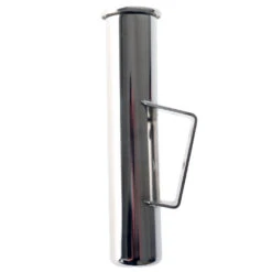 Manta 316 Polished Stainless Side Mount Rod Holder Modular Angled