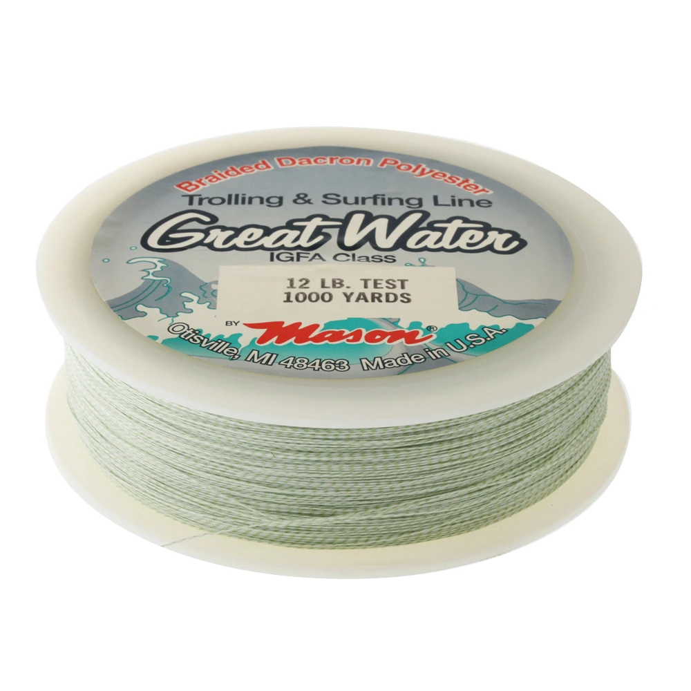 White Label Dacron IGFA Braided Fishing Line 6kg X 1000m 1 White Label Dacron IGFA Braided Fishing Line 6kg X 1000m