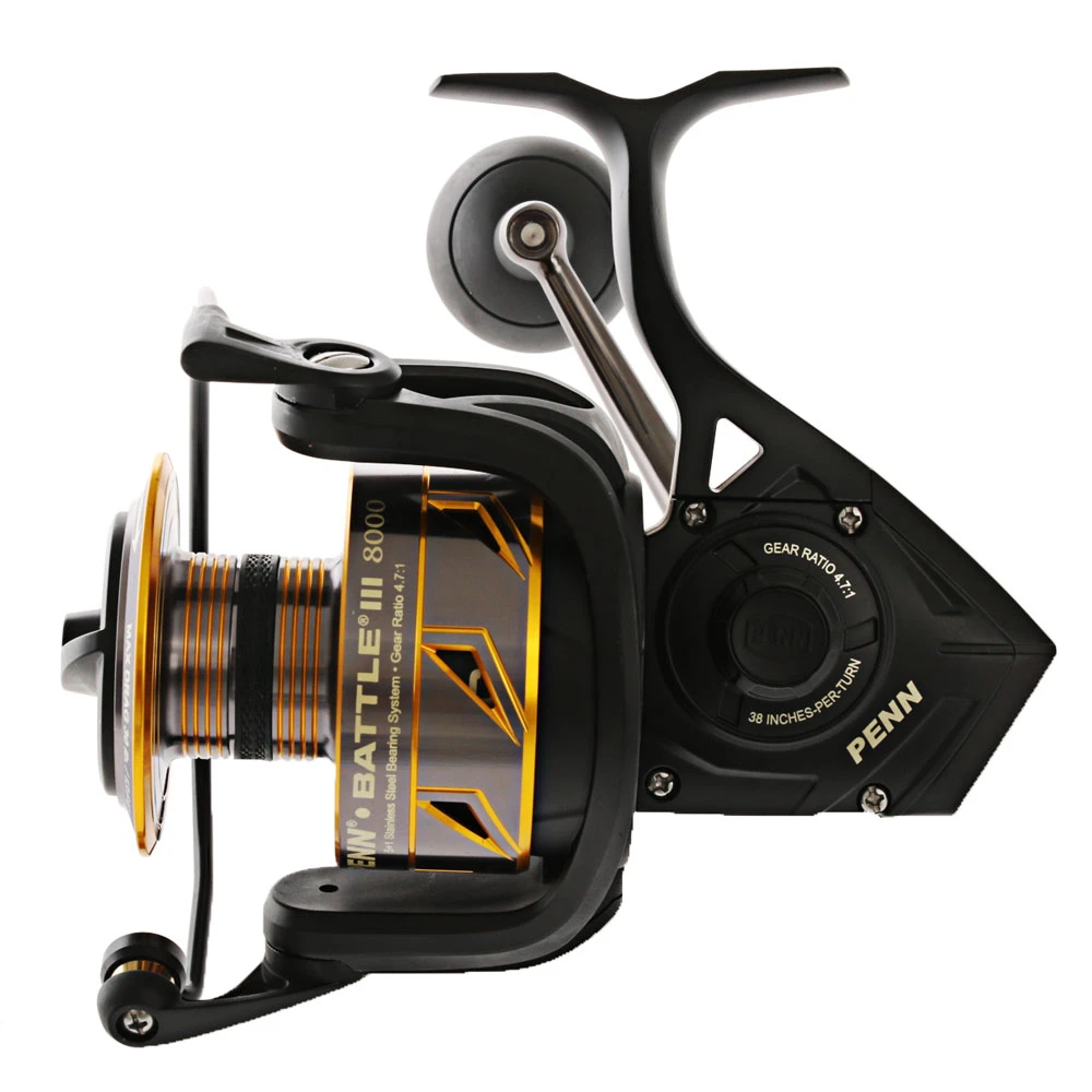 PENN Battle III 8000 Ocean Assassin Jig Spin Combo 5ft 7in PE5-8 1pc 4 PENN Battle III 8000 Ocean Assassin Jig Spin Combo 5ft 7in PE5-8 1pc - Image 4