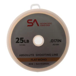 Scientific Anglers Absolute Flat Mono Shooting Line 25lb 30m