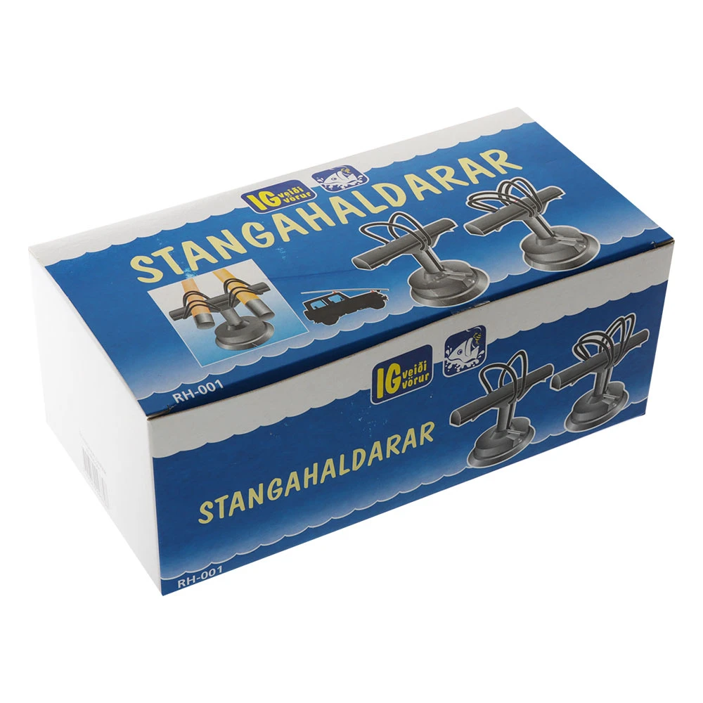 White Label Deluxe Car Top Suction Cup Rod Carrier 1 White Label Deluxe Car Top Suction Cup Rod Carrier