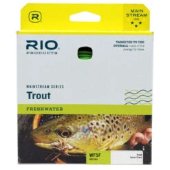 RIO Mainstream Trout Fly Line Lemon Green 8 RIO Mainstream Trout Fly Line Lemon Green -Recreational Fishing 169883 1 pc