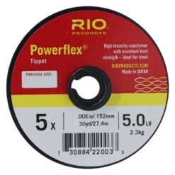 RIO Powerflex Tippet 30yd -Recreational Fishing 169893 1 pc