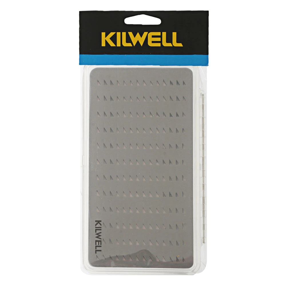 Kilwell ABS Plastic Fly Box With Foam Liner Large 1 Kilwell ABS Plastic Fly Box With Foam Liner Large