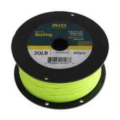 White Label Rio Dacron Braided Fly Line Backing 30lb 300yd Chartreuse