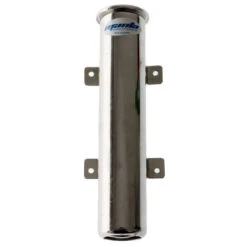 Manta 316 Polished Stainless Side Mount Rod Holder Straight