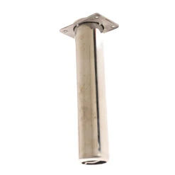 Manta Stainless Steel Rod Holder With Rolled Top Vertical -Recreational Fishing 61399 4 n