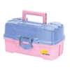 Plano Two Tray Tackle Box Periwinkle Pink