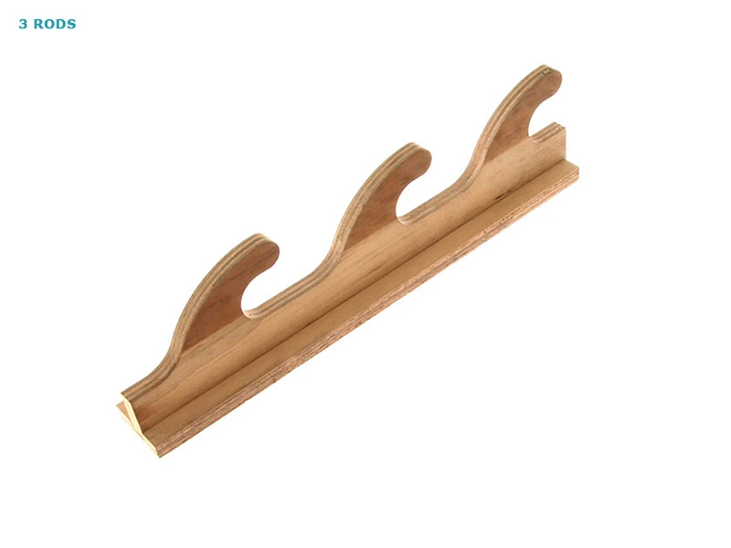 White Label Wall Mount Plywood Rod Rack Set 1 White Label Wall Mount Plywood Rod Rack Set