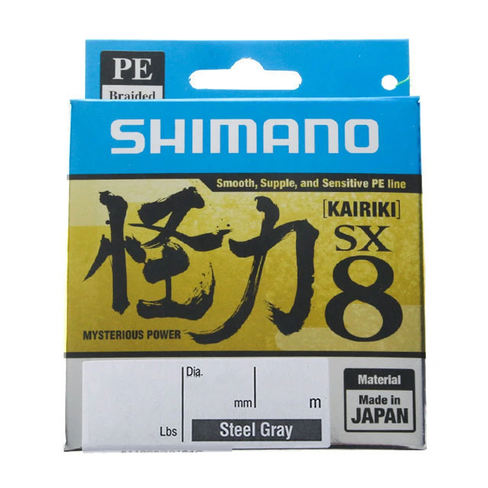 Shimano Kairiki SX8 Braid Steel Grey 150m 2 Shimano Kairiki SX8 Braid Steel Grey 150m - Image 2