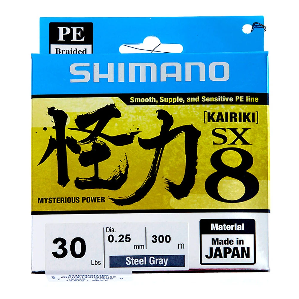 Shimano Kairiki SX8 Braid Steel Gray 300m 30lb 2 Shimano Kairiki SX8 Braid Steel Gray 300m 30lb - Image 2