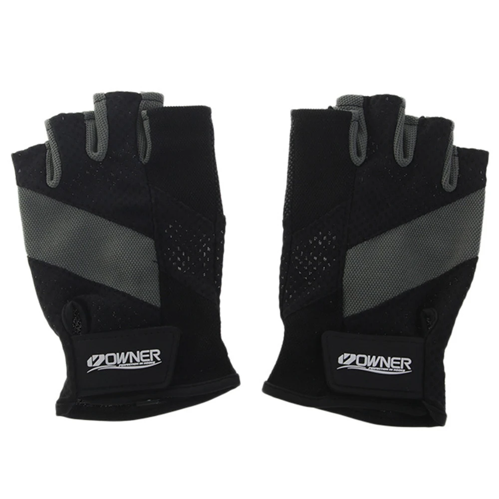 Owner Fingerless Jigging Gloves Medium 3 Owner Fingerless Jigging Gloves Medium - Image 3