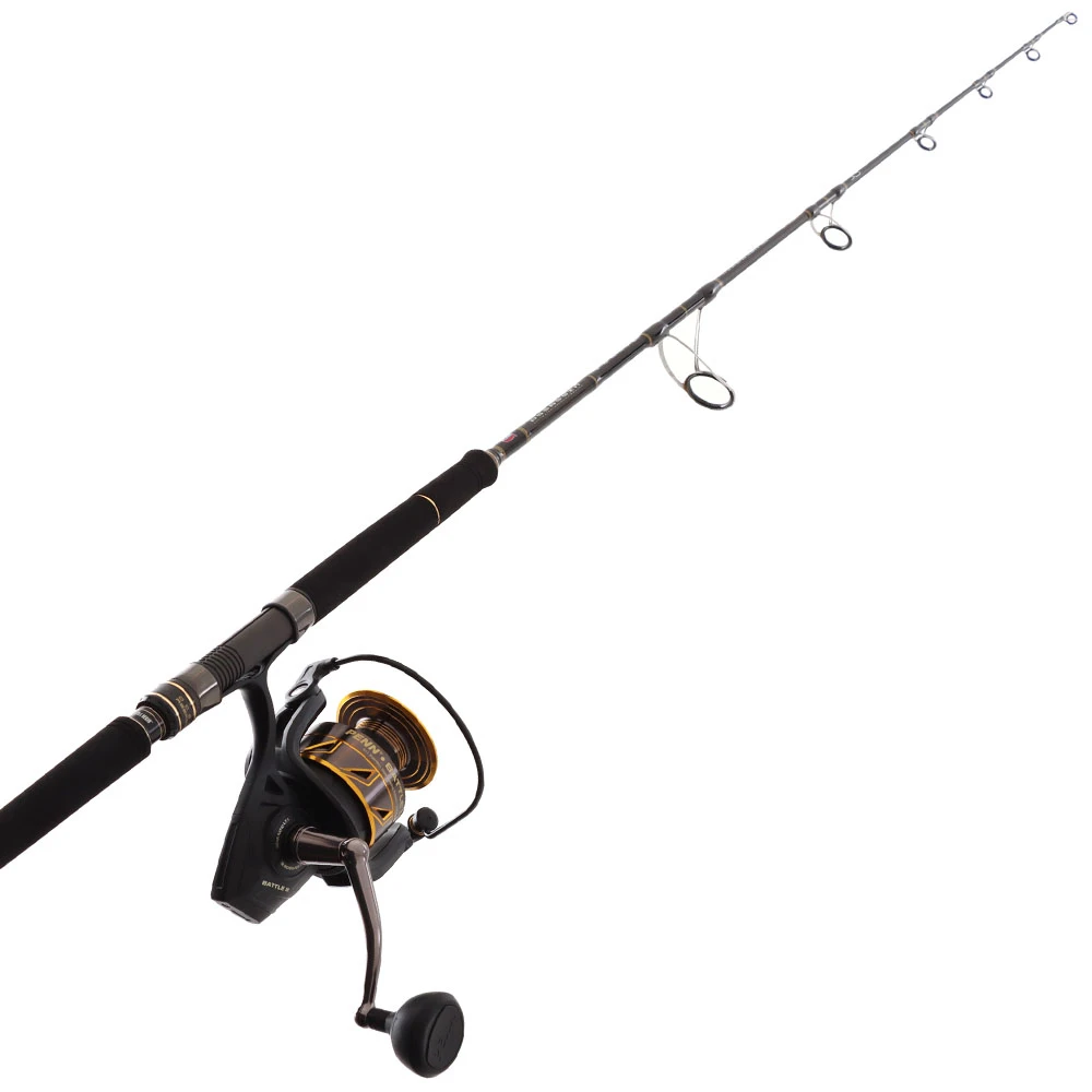 PENN Battle III 8000 Ocean Assassin Jig Spin Combo 5ft 7in PE5-8 1pc 1 PENN Battle III 8000 Ocean Assassin Jig Spin Combo 5ft 7in PE5-8 1pc