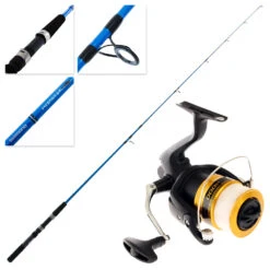 Shimano FX 4000 FC Kidstix Blue Kids Combo With Line 6ft 2-5kg 2pc