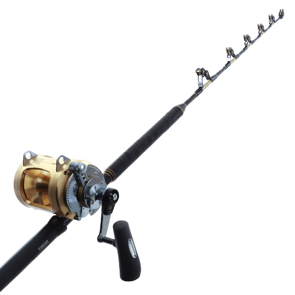 Shimano Tiagra 50 WA Ultra Stand-Up Roller Game Combo 5ft 5in 80lb 2pc 1 Shimano Tiagra 50 WA Ultra Stand-Up Roller Game Combo 5ft 5in 80lb 2pc