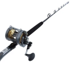 Shimano Tyrnos 30 Status Blue Water Bent Butt DDM 2-Speed Game Combo 5ft 10in 15-24kg 2pc