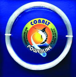 White Label Cobalt Powerline Leader 100yd 80lb