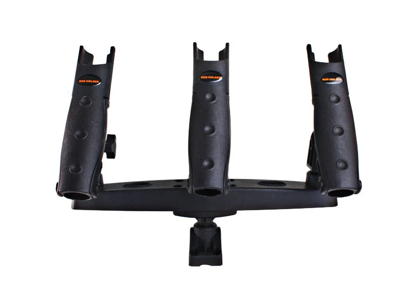 White Label Adjustable Triple Rod Holder 1 White Label Adjustable Triple Rod Holder