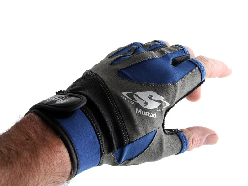 Mustad Half Finger Casting Gloves - Pair 3 Mustad Half Finger Casting Gloves - Pair - Image 3