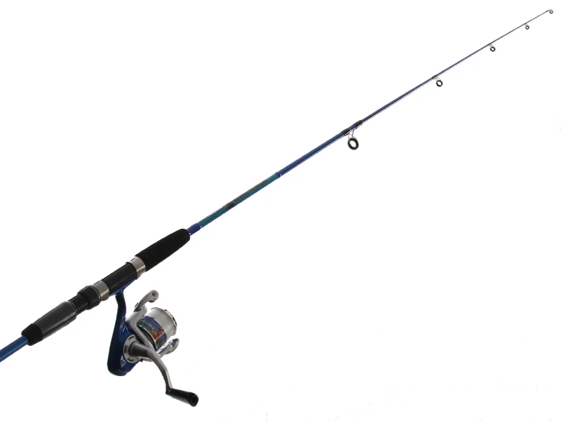 Okuma Born To Fish 25 Rod And Reel Set 5ft 6in 2pc Blue 1 Okuma Born To Fish 25 Rod And Reel Set 5ft 6in 2pc Blue