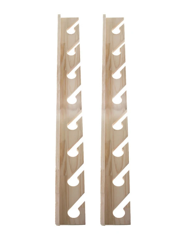 White Label Ceiling Mount Plywood 8 Rod Rack 1 White Label Ceiling Mount Plywood 8 Rod Rack